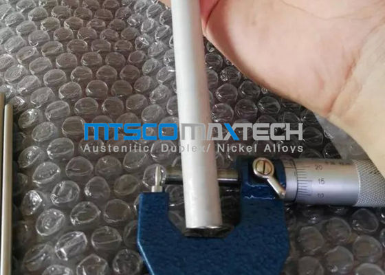 TP304 TP316 Stainless Steel Seamless Tube With Mesh Belt Furnace Annealing