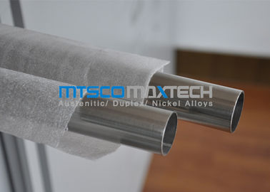 Polished And Grind Welding Steel Tubing Straight Length ISO 9001 / PED