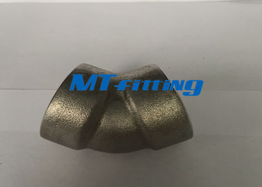 ASTM A182 Forged High Pressure Pipe Fittings  F304 / 304L Welded SS Eblow